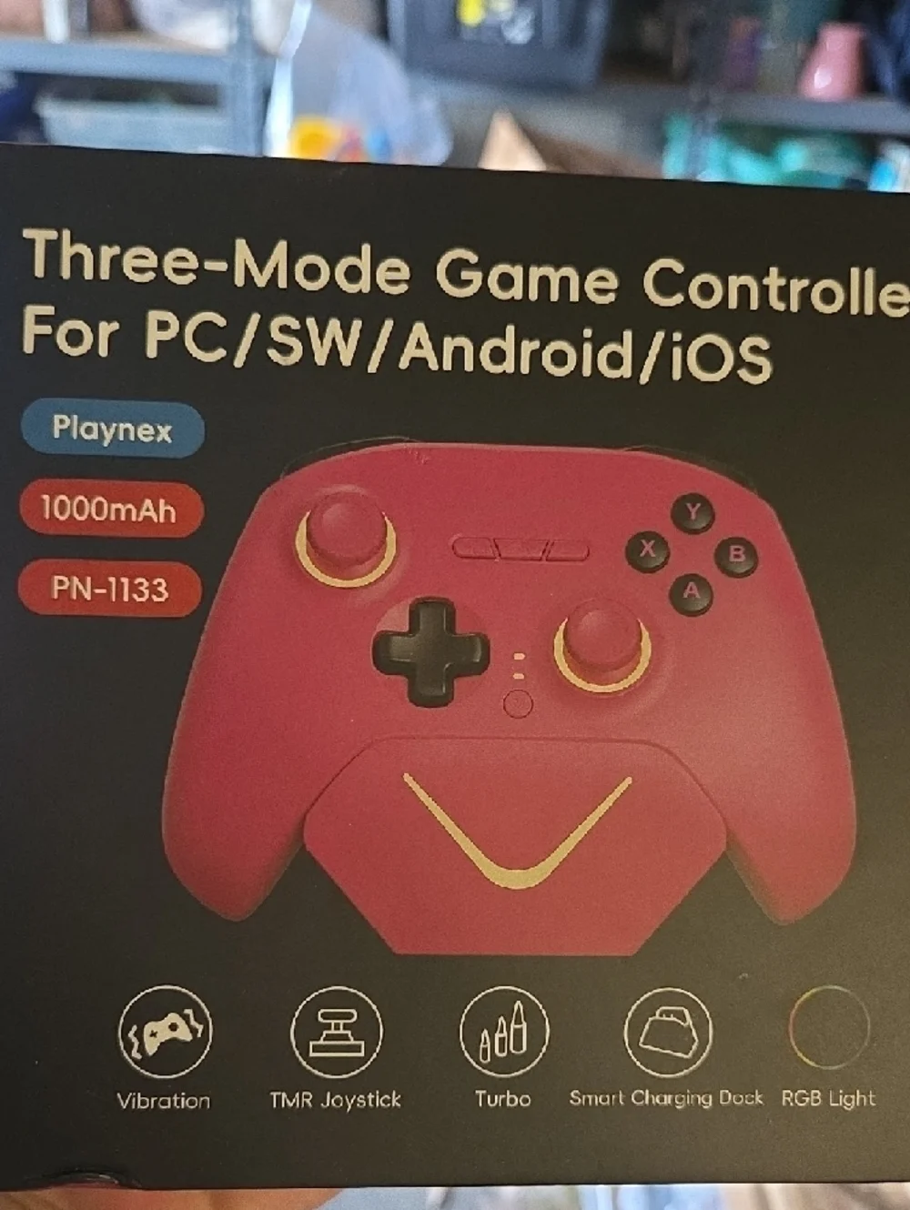 Pink Wireless Gaming Controller For PC - SW - ANDROID - IOS